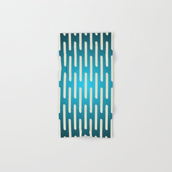 seamless pattern with gradient background Hand & Bath Towel