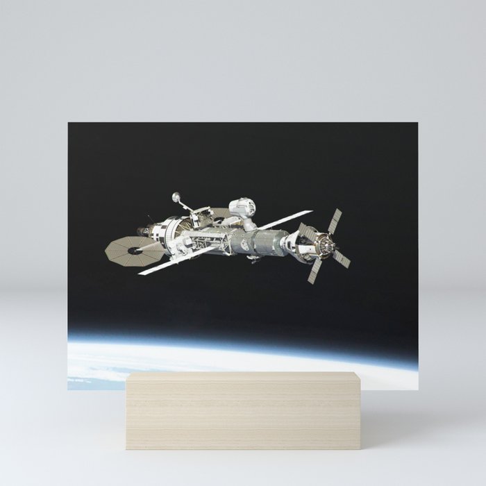 Aquila in orbit Mini Art Print