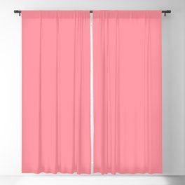 Conch Shell Pink Blackout Curtain