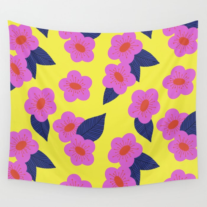 FLOWER POW Wall Tapestry