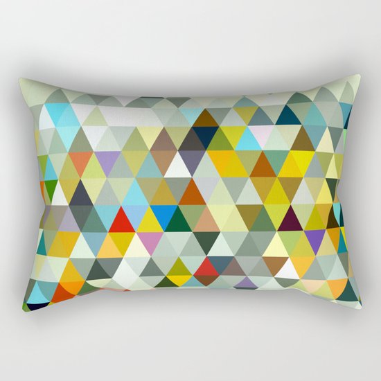 Awesome Triangle Rectangular Pillow