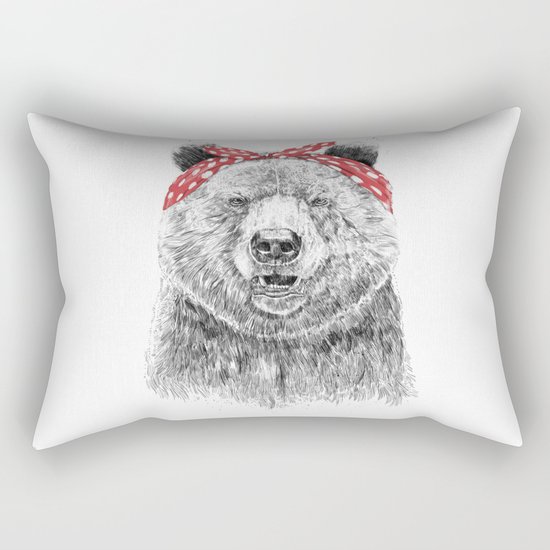 Break the rules (without text) Rectangular Pillow