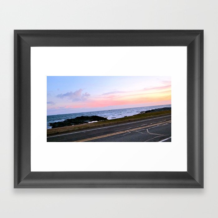 Newport, Rhode Island Sunset Framed Art Print