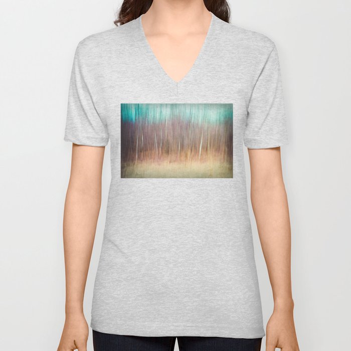 the colored forest V Neck T Shirt