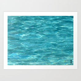 Water Art Print