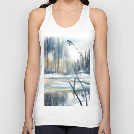 Yesterday's Snow Unisex Tank Top
