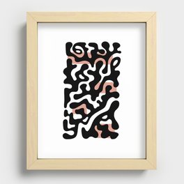 Twisted Beats No. 7.2 - Hey, what’s up? Recessed Framed Print