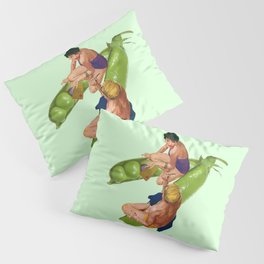 two peas in a pod Pillow Sham