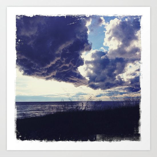 U.P. Clouds Art Print