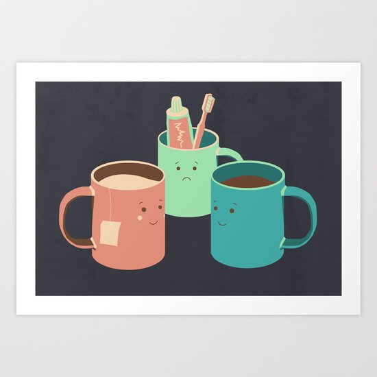 Mugs Art Print