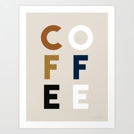 COFFEE Art Print