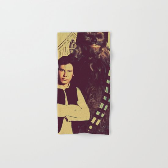 Chewbacca & Han Solo - American Gothic Hand & Bath Towel