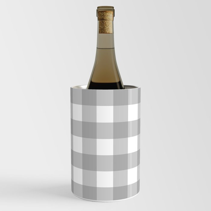 Classic Check - gray  Wine Chiller