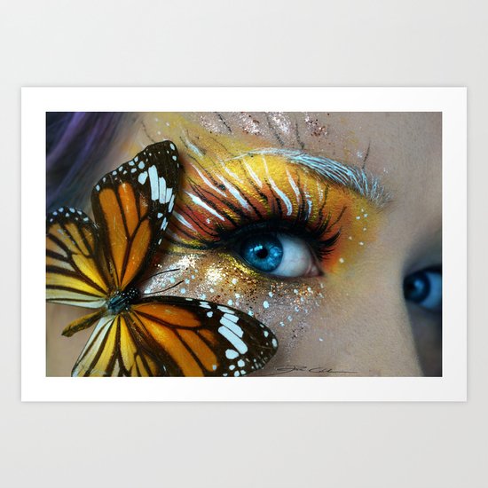 Nature Coloured Art Print