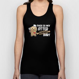 My Otter Back Shirt - Funny Otter Pun Unisex Tank Top
