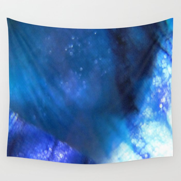 Blue Miracle Wall Tapestry
