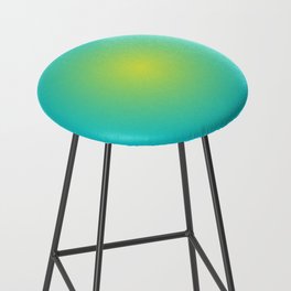 Space Gradient in Turquoise Bar Stool