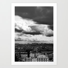 Parisian Skies Art Print