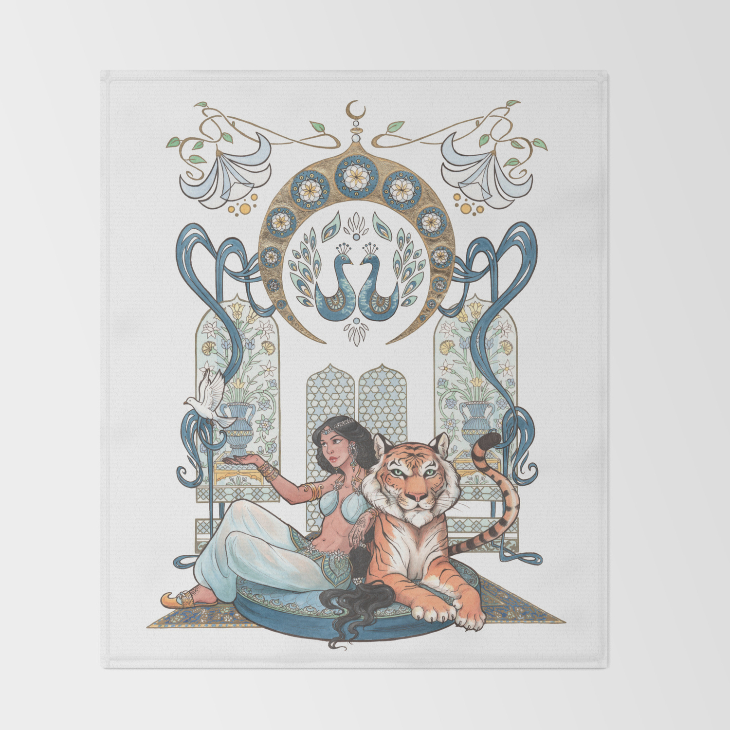Every Girl Is A Princess 03 Arabian Nights Art Nouveau Aladdin S