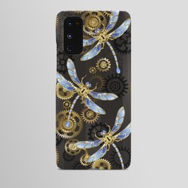 Steampunk Dragonflies Android Case