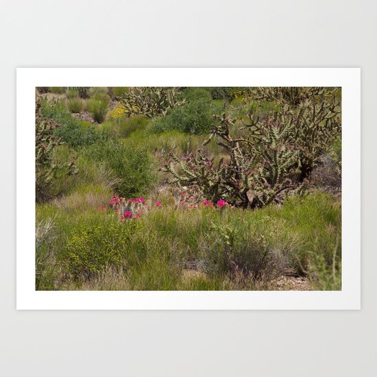 Painted Desert - VI Art Print
