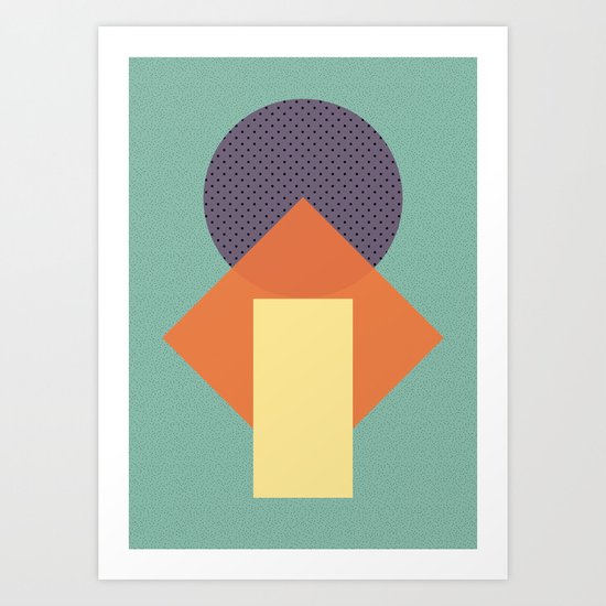 Cirkel is my friend V4 Art Print
