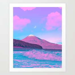 𝐌𝐨𝐮𝐧𝐭 𝐅𝐮𝐣𝐢 Art Print