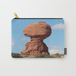 Holding The Balance Carry-All Pouch | Moab, Christianeschulze, Artwallart, Photoart, Photo, Homedecor, Rockformation, Natureart, Balancedrock, Landscapeart 