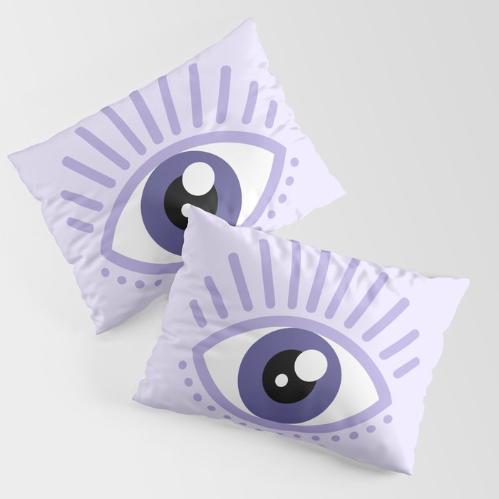 Danish Pastel Purple Eye Pillow Sham