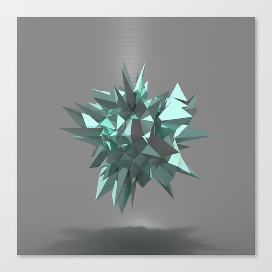 Sphere of shards I Canvas Print