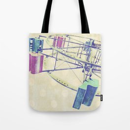 Nice Day for a Ferris Wheel Ride ... Tote Bag