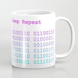 Coffee Code Sleep Repeat Coffee Mug