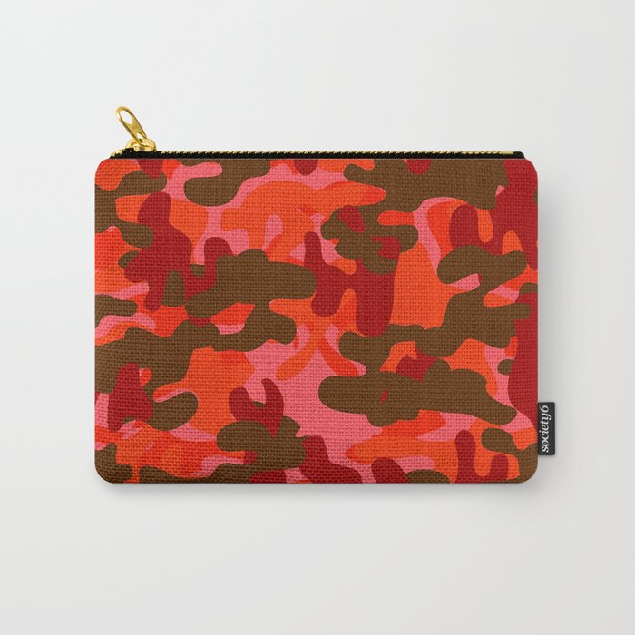 Camouflage (Red) Carry-All Pouch