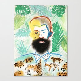 Jungle Man Canvas Print