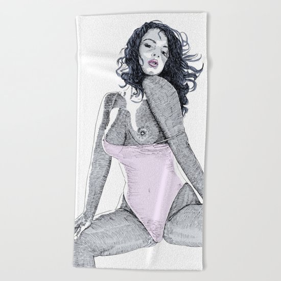 My Baby, She's Got It Beach Towel