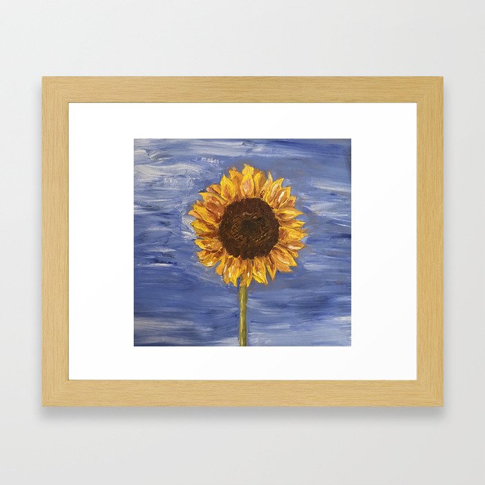 Sunflower Framed Art Print