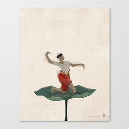 Buoyancy - Cambodian Royal Ballet Canvas Print