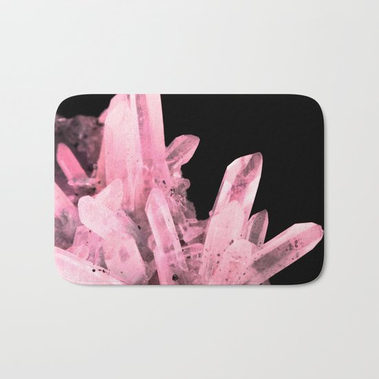 Pink Crystals Bath Mat