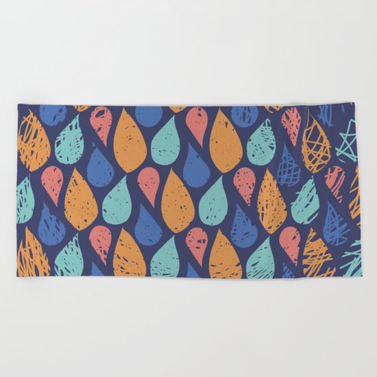 ornament Beach Towel