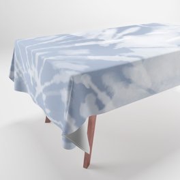 blue grey soft tie dye Tablecloth