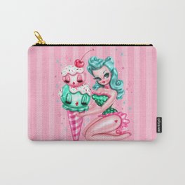 Ice Cream Pinup Doll Carry-All Pouch