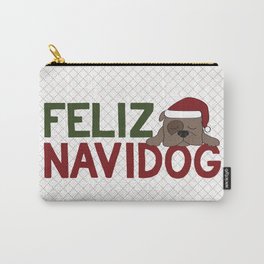 Feliz Navidog © GraphicLoveShop Carry-All Pouch