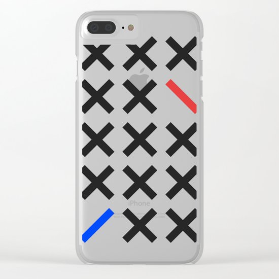 Minimalism 3 Clear iPhone Case