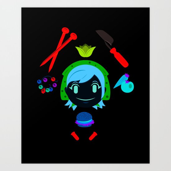 Don't Worry, Mama Will Fix It. Art Print