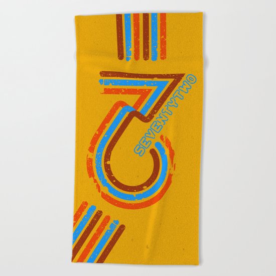 seventytwo''72 Beach Towel