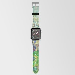Orchard in Blossom, 1889 by Vincent van Gogh Apple Watch Band