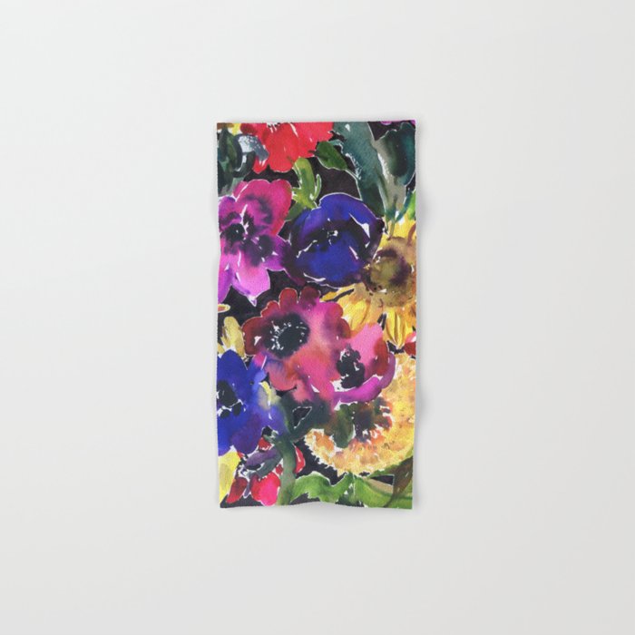 flowers of Pluto N.o 2 Hand & Bath Towel