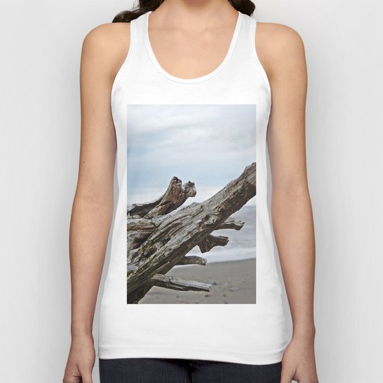 Natural Driftwood Unisex Tank Top