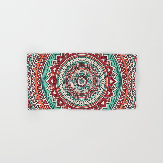 Hippie mandala 1 Hand & Bath Towel