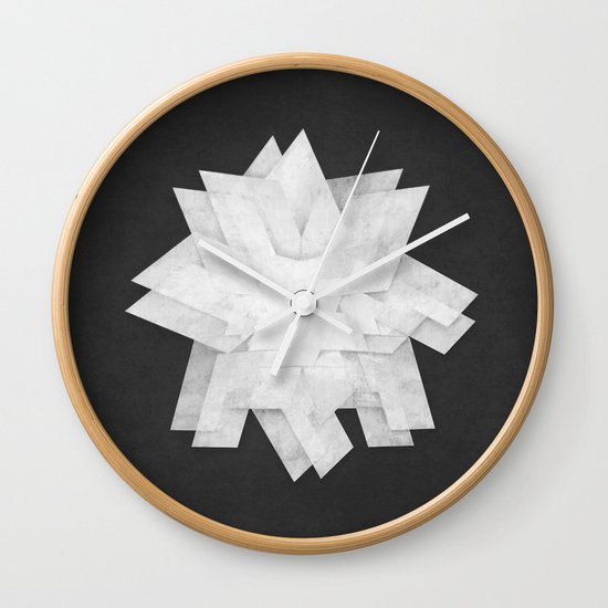 Folded Wall Clock
